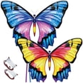 thumbnail image 1 of Butterfly Kite Toy Life Giant de 123 cm con cuerda de 100 m para niños de 4 a 8 años, 1 of 8