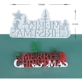 thumbnail image 2 of Amerteer Christmas Mold for Resin Merry Christmas Tree Silicone Jewelry Casting Mold Resin Epoxy Mould Craft Decor Tool for Making Xmas Snowflake Ornament DIY Craft Christmas Decorations, 2 of 7