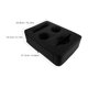 thumbnail image 2 of WASHWEPE Organizador De Bebidas Para Asiento Trasero En Negro Con Elegante Y Material Duradero, 2 of 7