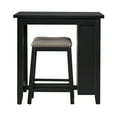 thumbnail image 5 of Brook Creek 3 Piece Counter Set - Black, 5 of 5