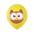 thumbnail image 3 of 10 piezas de 12 pulgadas de animales salvajes de la jungla, suministros para fiestas, decoraciones de cumpleaños, globos blancos de látex, globos de animales para fiestas de cumpleaños infantiles, 3 of 5