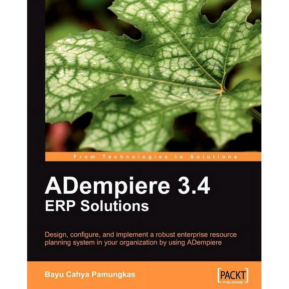 Adempiere 3.4 Erp Solutions, (Paperback)