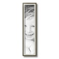 thumbnail image 2 of ArtToFrames 4x18" Silver with Stained Grey Picture Frame, Silver Wood Poster Frame, with Regular Glass and 2 (FBPL-4767), 2 of 7