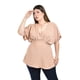 thumbnail image 1 of Blusa de manga amplia Roman Fashion /Tallas Extras, 28365 (Beige) beige 40, 1 of 5