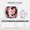 thumbnail image 3 of Fotbe Cute Axolotl Sakura Blossoms A Juego de 2 Piezas de Parasoles para Parabrisas | Bloqueador Solar para Auto | Accesorios Plegables para Protección Solar Interior-Large, 3 of 6