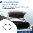 thumbnail image 2 of Cable de liberación de la tapa del maletero Unique Bargains para Toyota Camry 2002-2006, cable de liberación de la puerta del tanque de combustible No.6460733070, 2 of 6