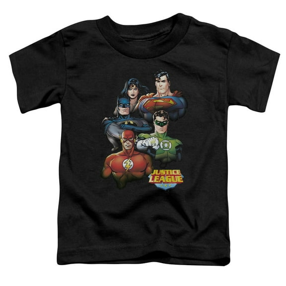 Jla - Group Portrait - Toddler Short Sleeve Shirt - 2T