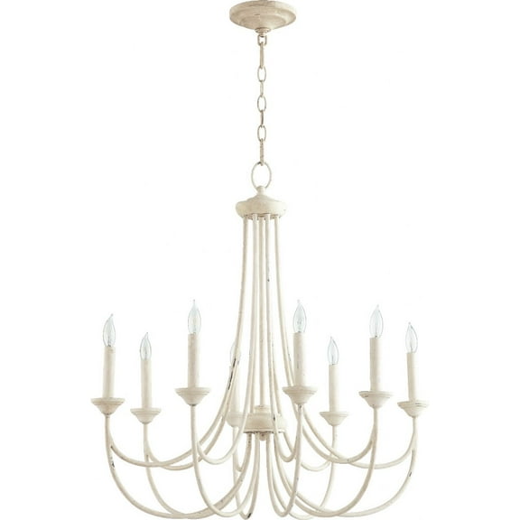 Quorum Lighting - Eight Light Chandelier - Chandelier - Brooks - 8 Light
