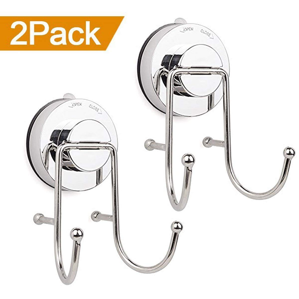Powerful Vacuum Suction Cup Hook Holder Stainless Steel ...