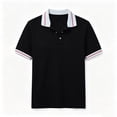 thumbnail image 2 of Summer Polo Shirts for Women Golf Button Collared Short Sleeve Tops Lightweight Work Blouses, M, 2 of 5