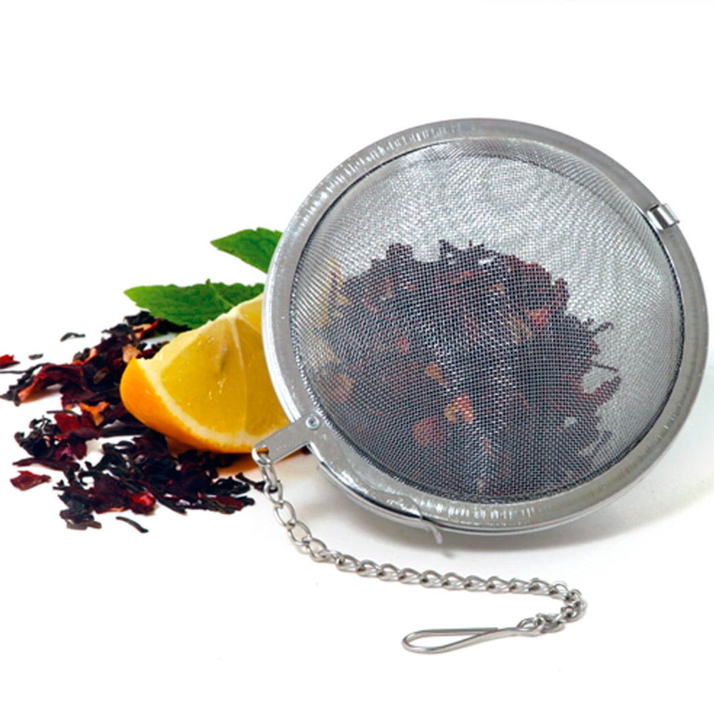 Reusable Stainless Steel Mesh Tea Filter Loose Tea Leaf Ball Strainer Infuser 