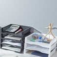 thumbnail image 6 of Letter File Document Storage Filing Organizers Mail Baskets Desk Organizers, 6 of 17