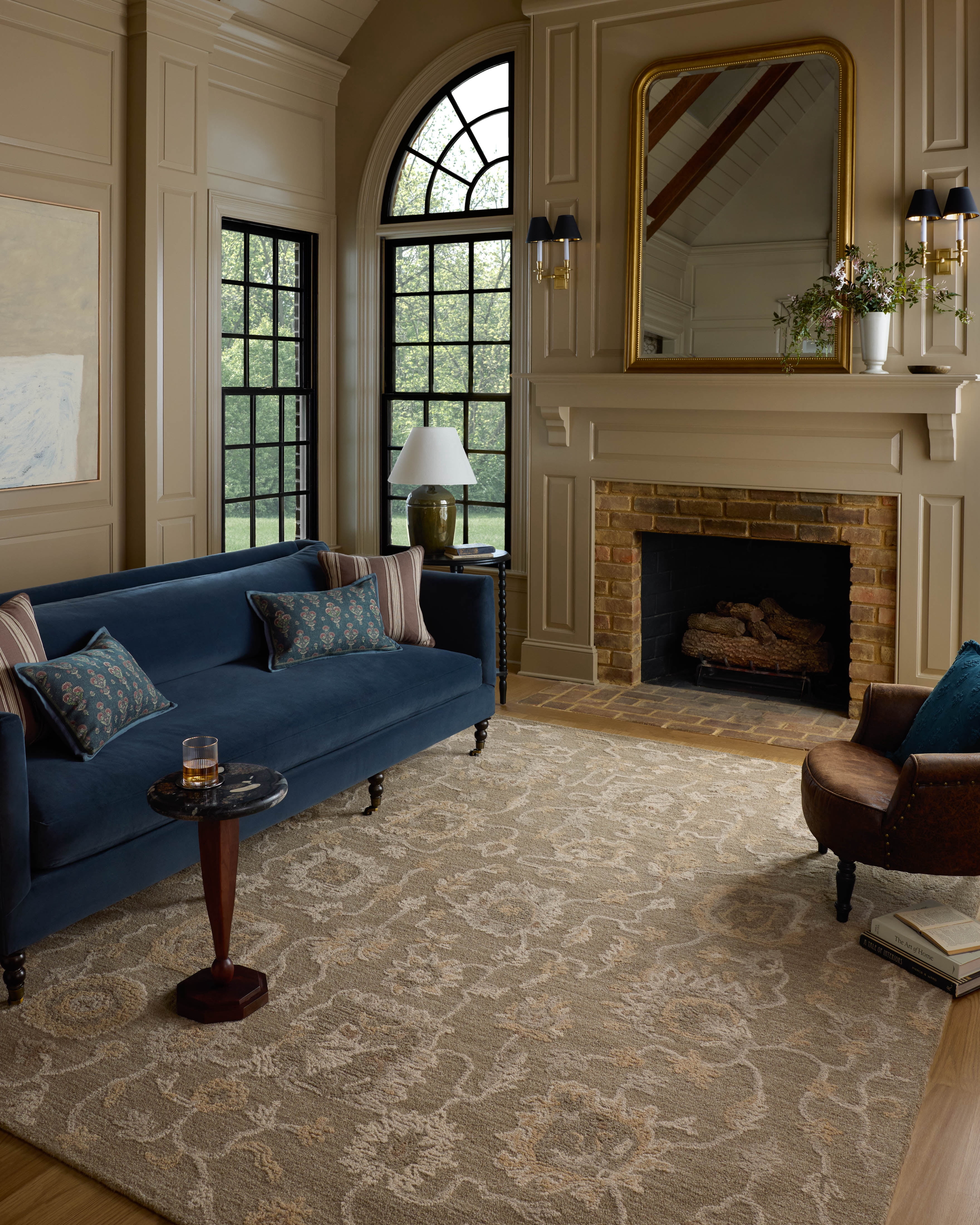 Chris Loves Julia x Loloi Dorothea Oak / Natural 2'-6" x 9'-9" Runner Rug