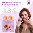 thumbnail image 6 of Saviland Acrylic Nail Kit - 3 Colors Acrylic Powder and Liquid Set with Mononer Acrylic Liquid, Nail Dehydrator & Acid-Free Primer Set ,Acrylic Nail Brush for Nail Extension, 6 of 8