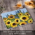 thumbnail image 6 of CounterArt Sunflower Gallery 3mm Tempered Glass Cutting Board 15" by 12", 6 of 7