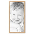 thumbnail image 2 of ArtToFrames 16" x 33" Red Oak Wood Picture Frame, 16x33 inch Brown Wood Poster Frame (WOM-4878), 2 of 7