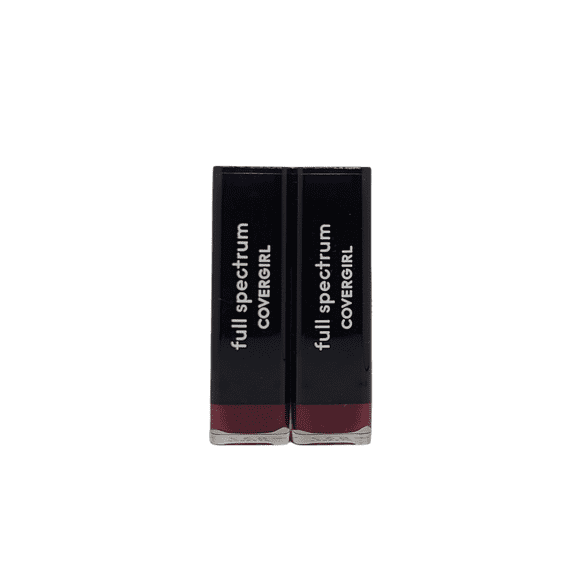 2 Pack COVERGIRL Full Spectrum Color Idol- Satin Lipstick Bizarre