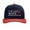Navy/Red/White, variant on Mens Vrabel Maye 2025 Make New England Great Again Mesh Back Trucker Hat-Black/White