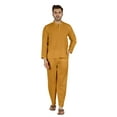 thumbnail image 1 of Inkmeso SolidNightwearSet For Men's Short Sleeve Pjs Loungewear Sets Soft Cotton Designer Sleepwear, 1 of 7