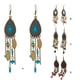 thumbnail image 5 of Pendientes Minnieouse Gota de Agua Borlas Color Mezclado Joyería Elegante para Mujeres Niñas, 5 of 6