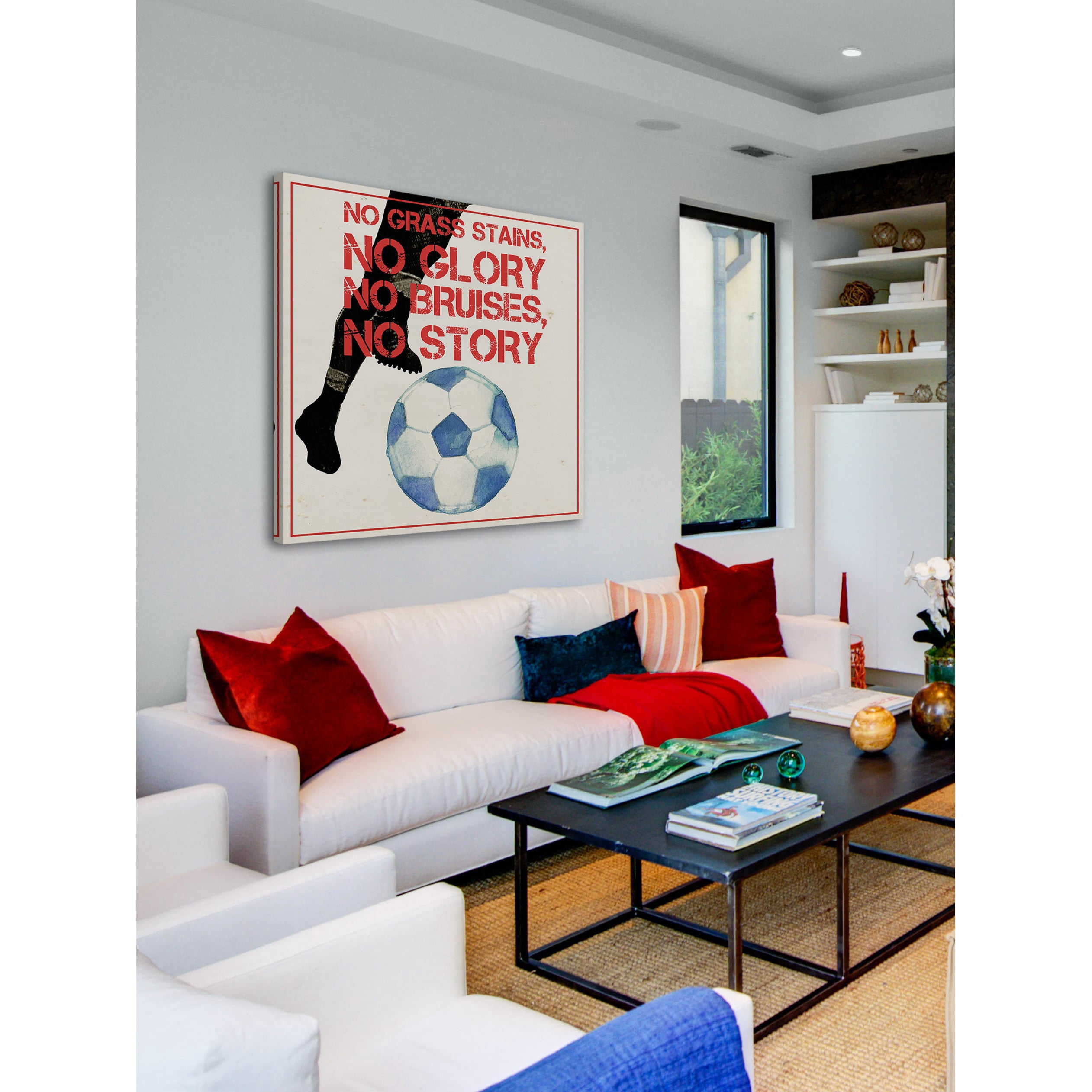 Marmont Hill "Sports Epigram I" Painting Print on Wrapped Canvas