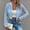 Sky Blue, variant on Womens Floral Lace Bomber Jacket Long Sleeve Zip Up See Through Cropped Cardigans Lightweight Mesh Outwear Coat
