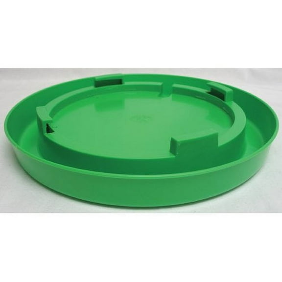 Little Giant Farm & Ag 780LIMEGREEN 1 Gallon Lime Green Nesting-Style Poultry Waterer Base