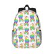 thumbnail image 1 of Easygdp Rainbow Llama Mochila Ligera de 15 Pulgadas para Estudiantes, Mochila Cómoda para la Escuela y Viajes, Correas Ajustables, 1 of 6