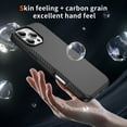 thumbnail image 3 of TECH CIRCLE Magnetic Phone Case for iPhone 16 Pro Max (2024 Release) 6.9", Compatible with MagSafe, Woven Texture Back Cover, Shockprooof Protective Lightweight Slim Case for Men Women, Black, 3 of 9