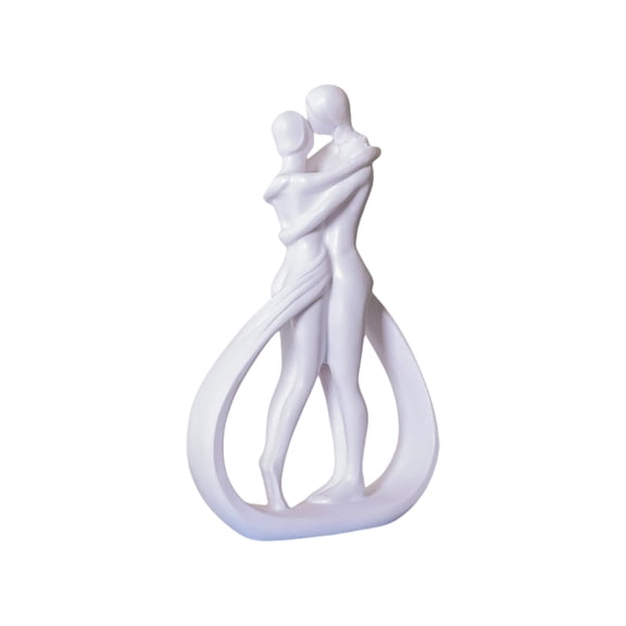 Resins Abstract Art Huggings Couple Statues Nordic Lover Figure Wedding Gift Accessories Objects Tabletop Decoration