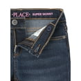 thumbnail image 2 of The Children's Place Girls 2-Pack Skinny Denim Bottoms, XS-XXL, 2 of 4