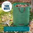 thumbnail image 5 of MEKKAPRO Lot de 3 Sacs de Jardin de 72 Gallons - Sacs Réutilisables pour Déchets de Cour, Sac pour Déchets de Pelouse et de Piscine, Sacs de Jardinage, Sac pour Feuilles Sacs de Pelouse, 5 of 5