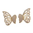 thumbnail image 6 of （two for one）1 Pair Women Earrings Trendy Fine Workmanship Geometric Design Charm Butterfly Ear Studs for Party-Golden, 6 of 8