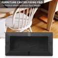 thumbnail image 4 of 8 Pcs Black Plastic Rectangular Blanking End Caps Inserts 20mm x 40mm, 4 of 8