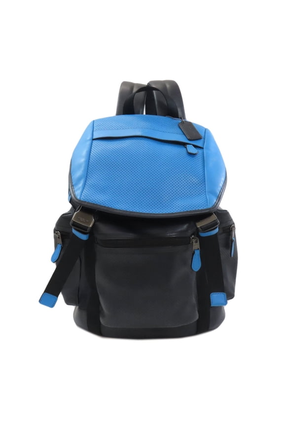 Pre-Owned Coach F72018 Logo Backpack/Daypack Leather Bag for Women COACH