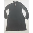 thumbnail image 6 of new BEBE women dress sweater 5CN04211BB high neck open shoulder black sz S $69, 6 of 10