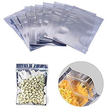 mylar ziplock resealable fda pouch