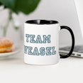 thumbnail image 3 of CafePress - Team Weasel Mug - 11 oz Ceramic Mug - Novelty Coffee Tea Cup, 3 of 4