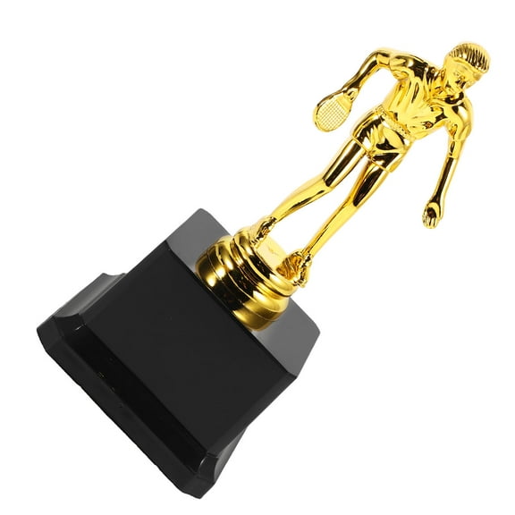 Worgeous Creative Plastic Trophy for Table Tennis Competition Award Trophy for Winner Party Decorations Game Matches Funny Trophy for Sports Events