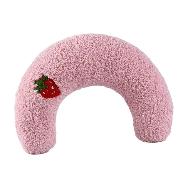 TISHITA Chew Toy Training Comfortable Cuddle Body Sleeping for Kitty Small Dog Pink