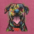 thumbnail image 2 of My Favorite Breed is The One In Need | Colorful Labrador Dog | Dean Russo Art Animal Lover Unisex Hoodie Sweatshirt, Vintage Heather Red, XL, 2 of 5