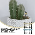 thumbnail image 2 of 10 Pcs Lampe de Rue Créative Mini Maison Jardin Meubles Miniature Déco Jouet, 2 of 6