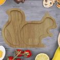 thumbnail image 5 of D-Snack Plate Space-Saving Storing Squirrel Wooden Snack Tray Pear Fruit Tray Nut Container Tableware Accessories, 5 of 8