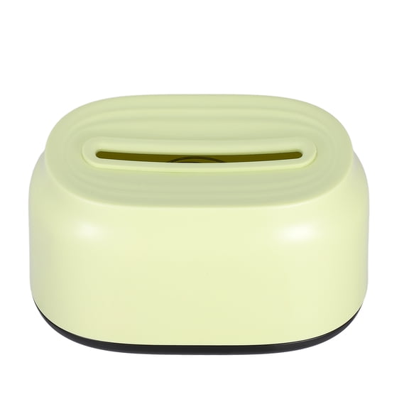 WEUVEB Ceramic Tissue Box Cover Tissue Box Green Plastic 1Set for Bathroom Decor