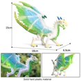 thumbnail image 1 of Figura de acción de juguete de dragones de hielo para niños, modelo de dinosaurio realista, juguetes de regalo de cumpleaños para niños, 1 of 7