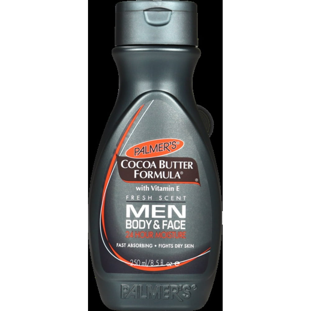 Palmer's Cocoa Butter Formula Men Body & Face Lotion, 8.5 oz (Pack of 2