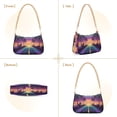thumbnail image 7 of FORMRS Womens Shoulder Bag with Chain Strap Clutch Purse Cute Tote Handbag, Neon Road, 7 of 7