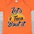 thumbnail image 4 of Inktastic Lets Taco Bout It Boys or Girls Baby Bodysuit, 4 of 5