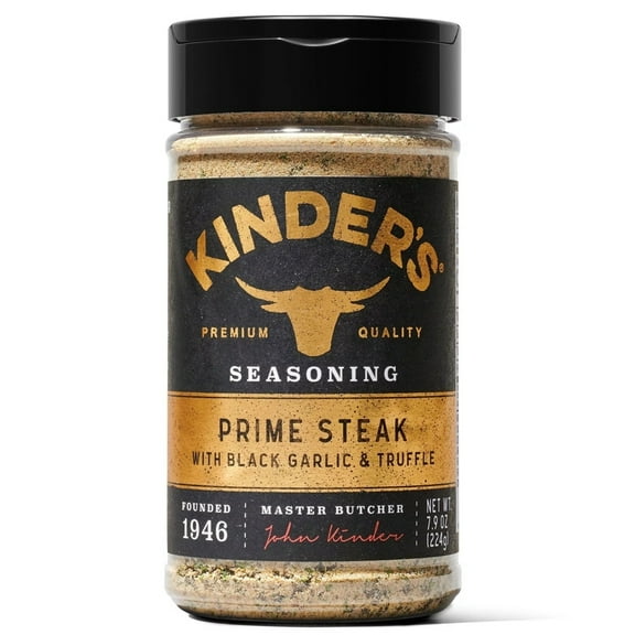 Kinders Prime Steak with Black Garlic and Truffle Seasoning (7.9 Ounce)