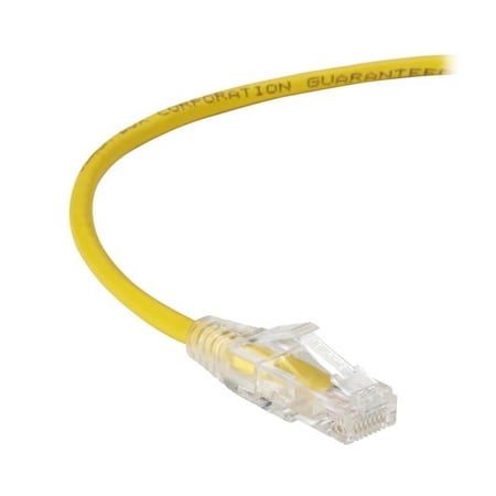 Slim-Net CAT6 Ethernet Patch Cable  Yellow - 1 ft. price history on PriceWatchPro